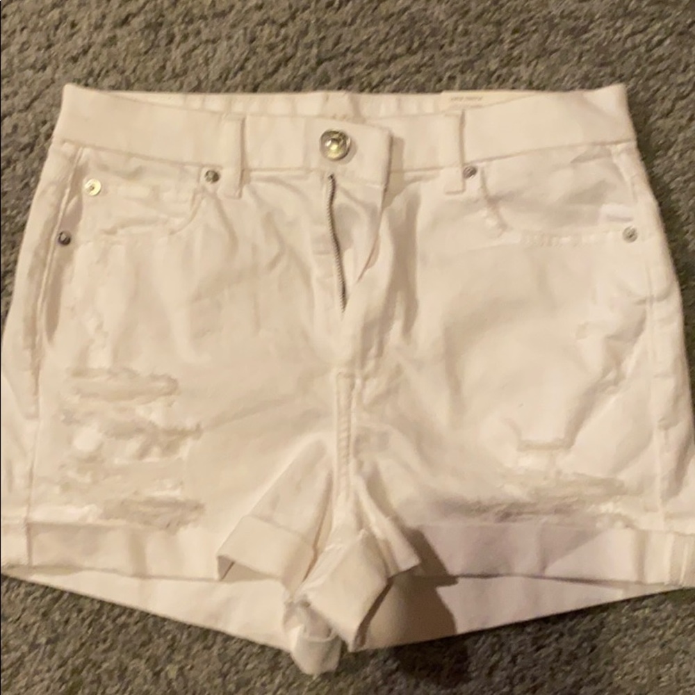 American Eagle White Shorts